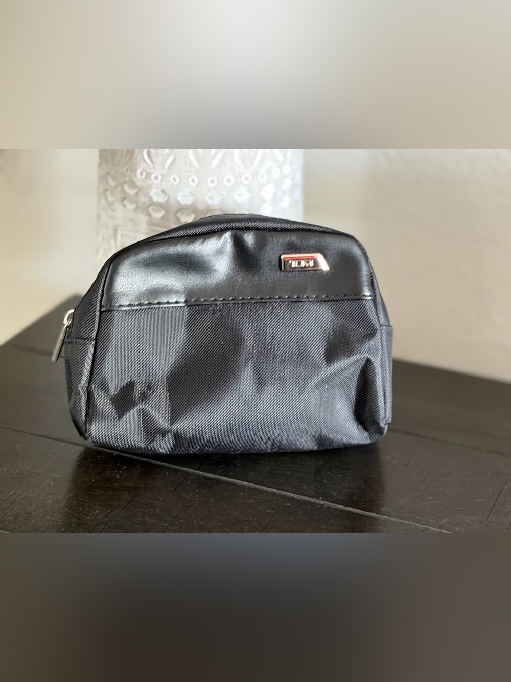 TUMI for Delta Black Travel Toiletry Bag